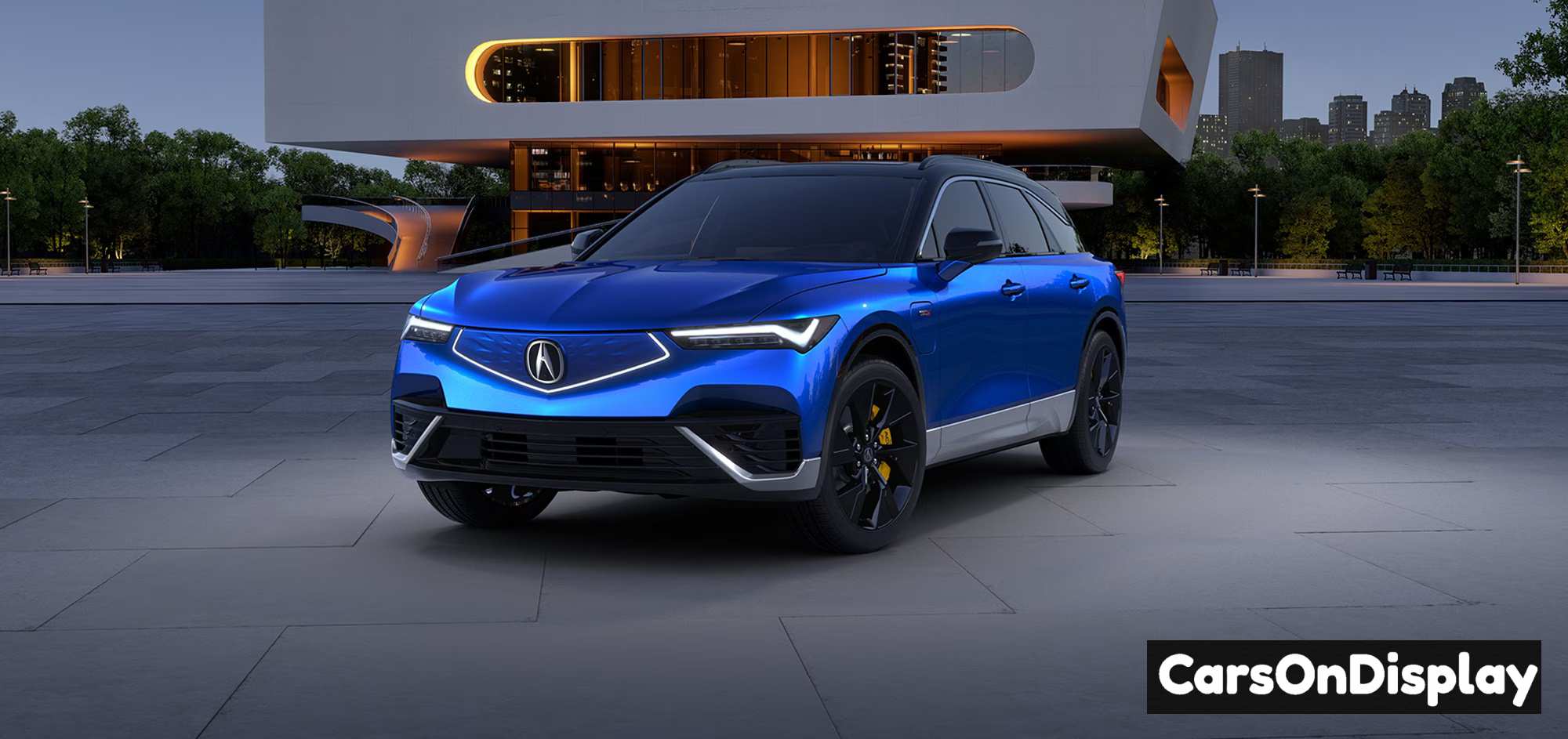 Acura ZDX 2024 Double Apex Blue Pearl