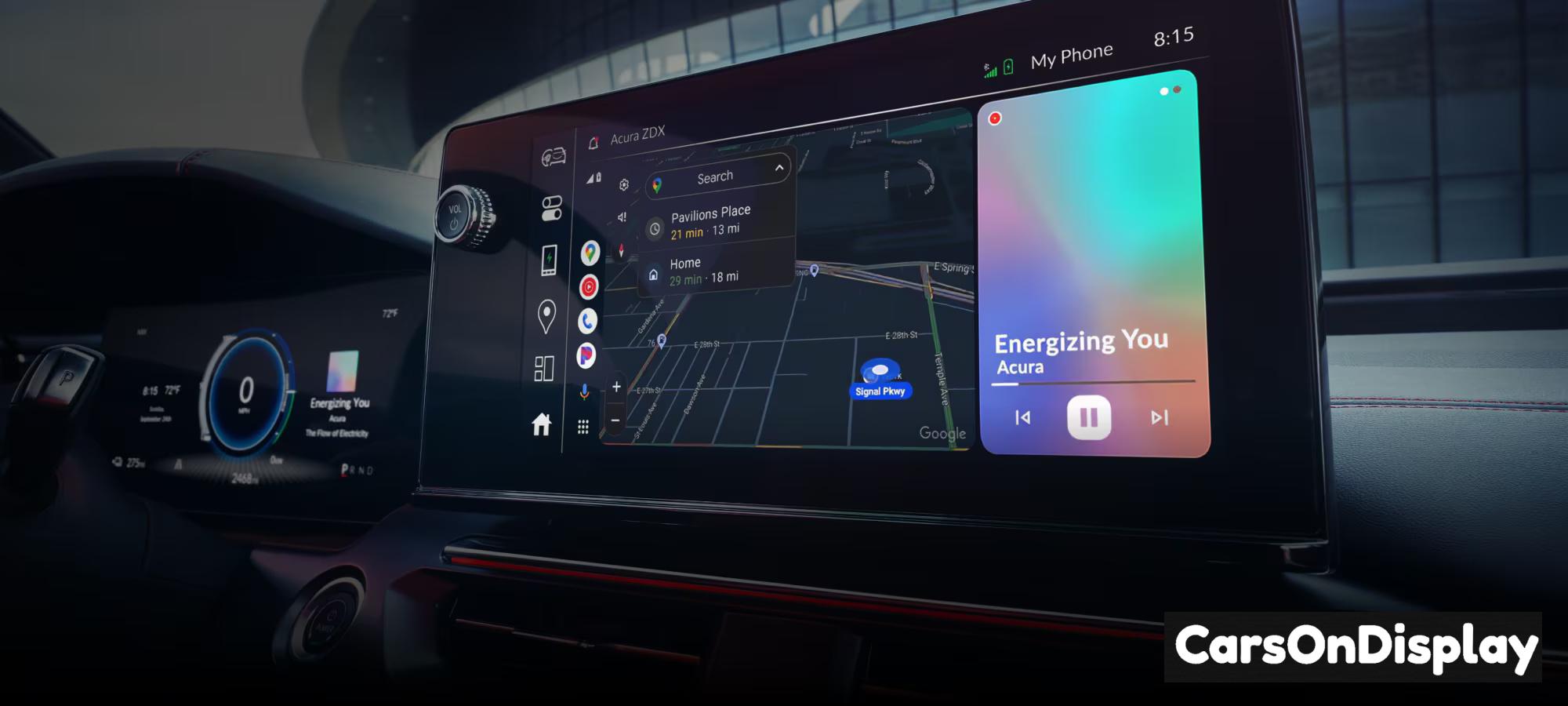 Acura ZDX 2024 Android Auto Compatibility