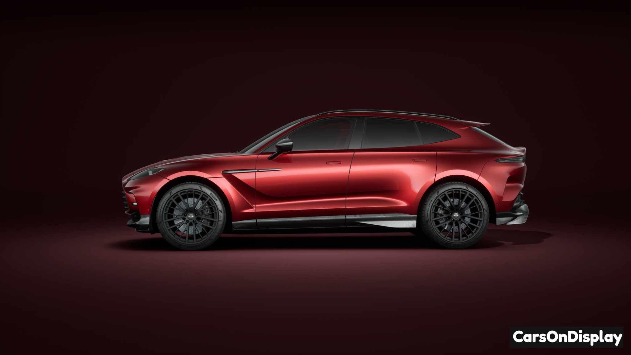 Aston Martin DBX707 Supernova Red