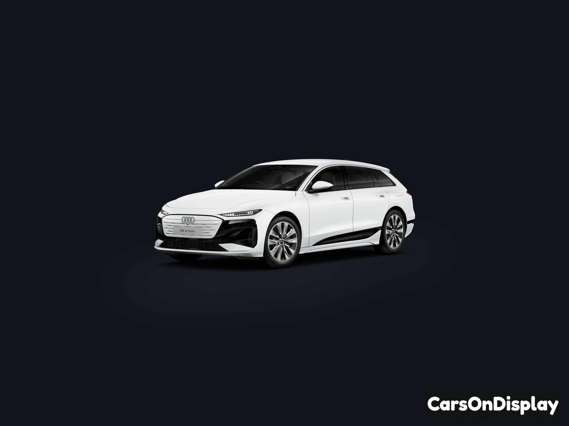 Audi A6 Avant e-tron Glacier white, metallic