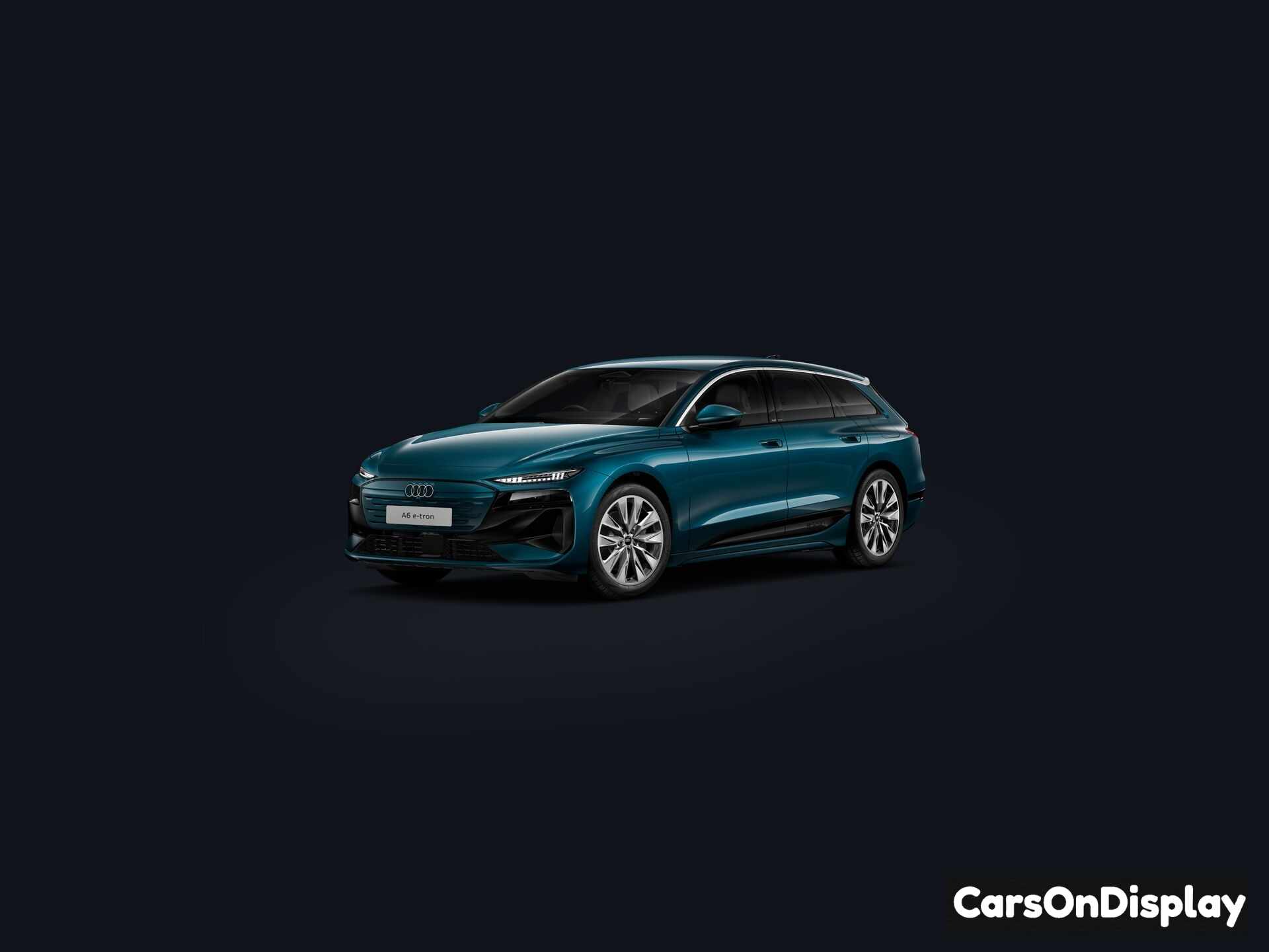 Audi A6 Avant e-tron Malpelo blue, metallic