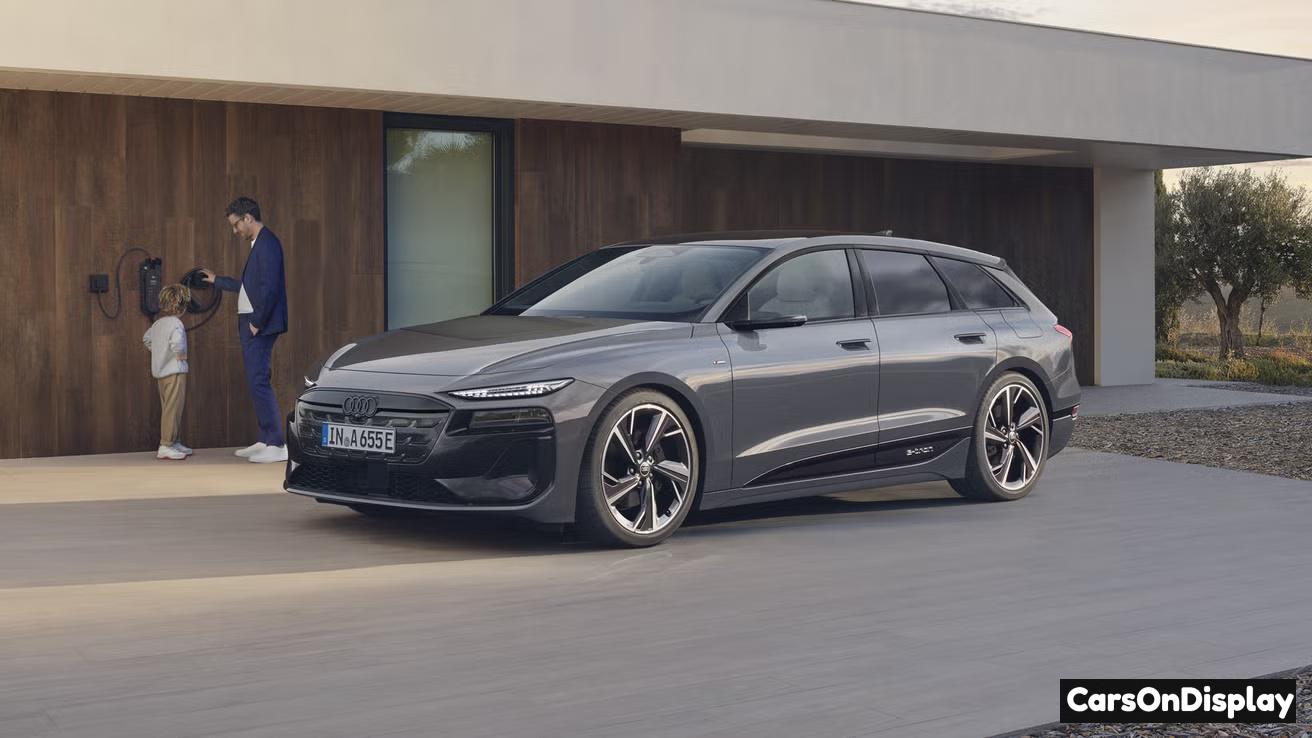 2026 Audi A6 Avant e-tron luxury electric station wagon with aerodynamic estate body and advanced technology