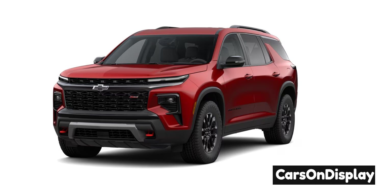 Chevrolet Traverse 2026 Radiant Red Tintcoat