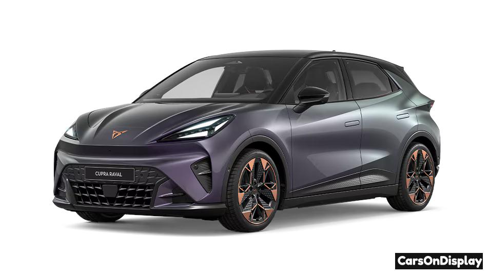 Cupra Raval sporty compact electric hatchback performance design
