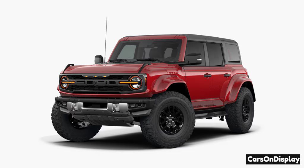Ford Bronco Raptor 2026 Ruby Red Metallic Tinted Clearcoat