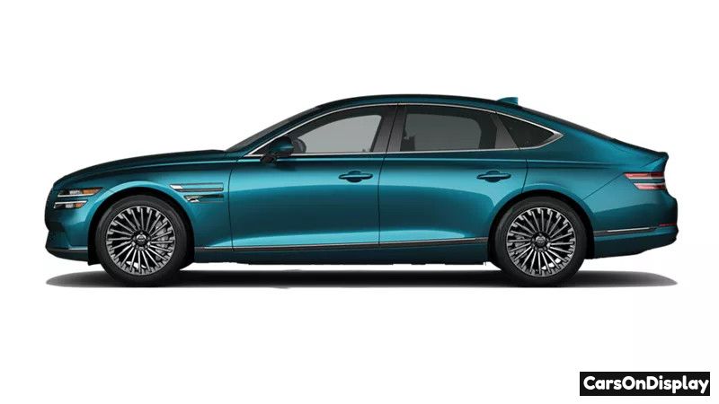 Genesis Electrified G80 2024 Matira Blue