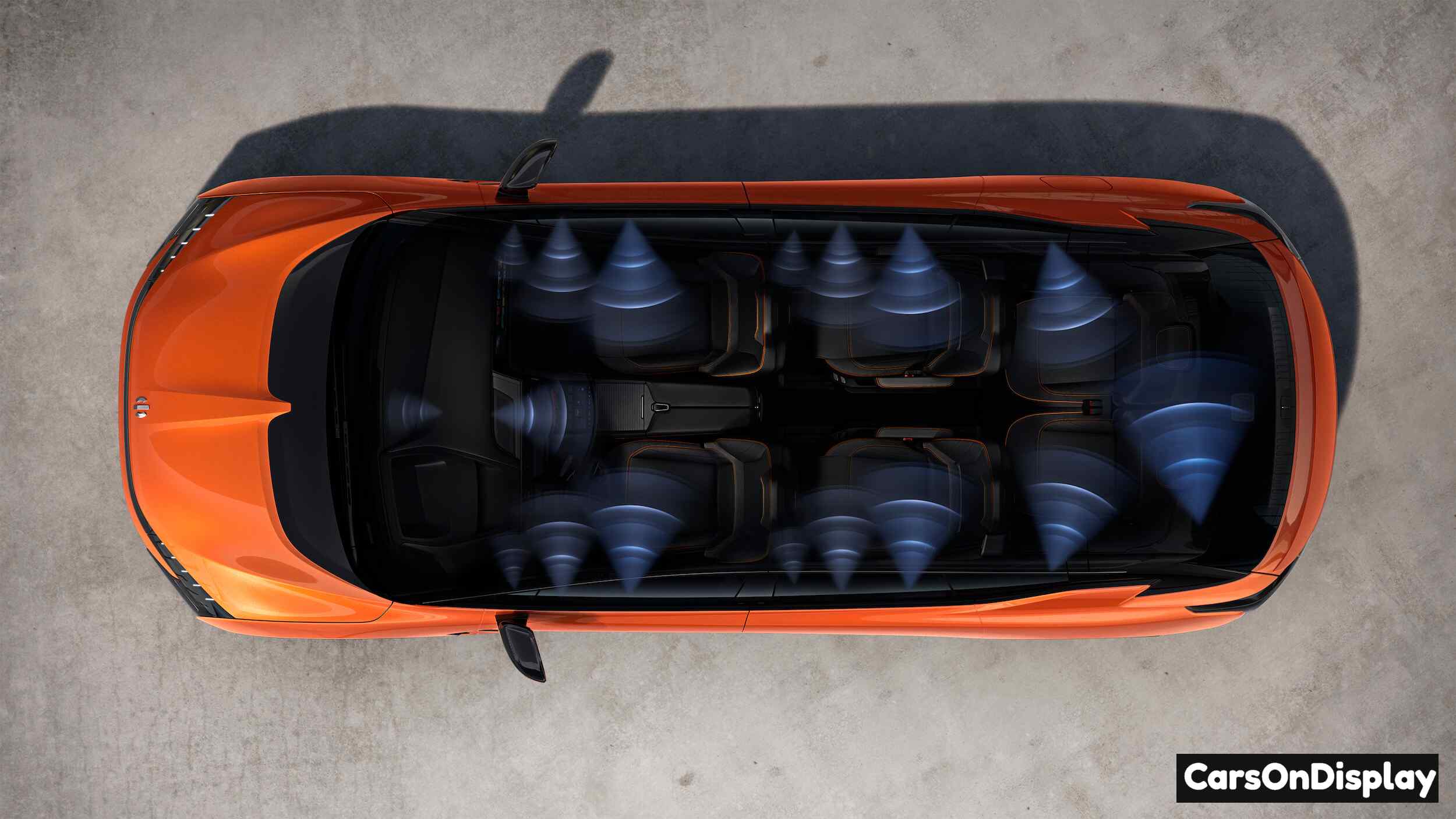 HiPhi X 17-speaker Meridian Audio system