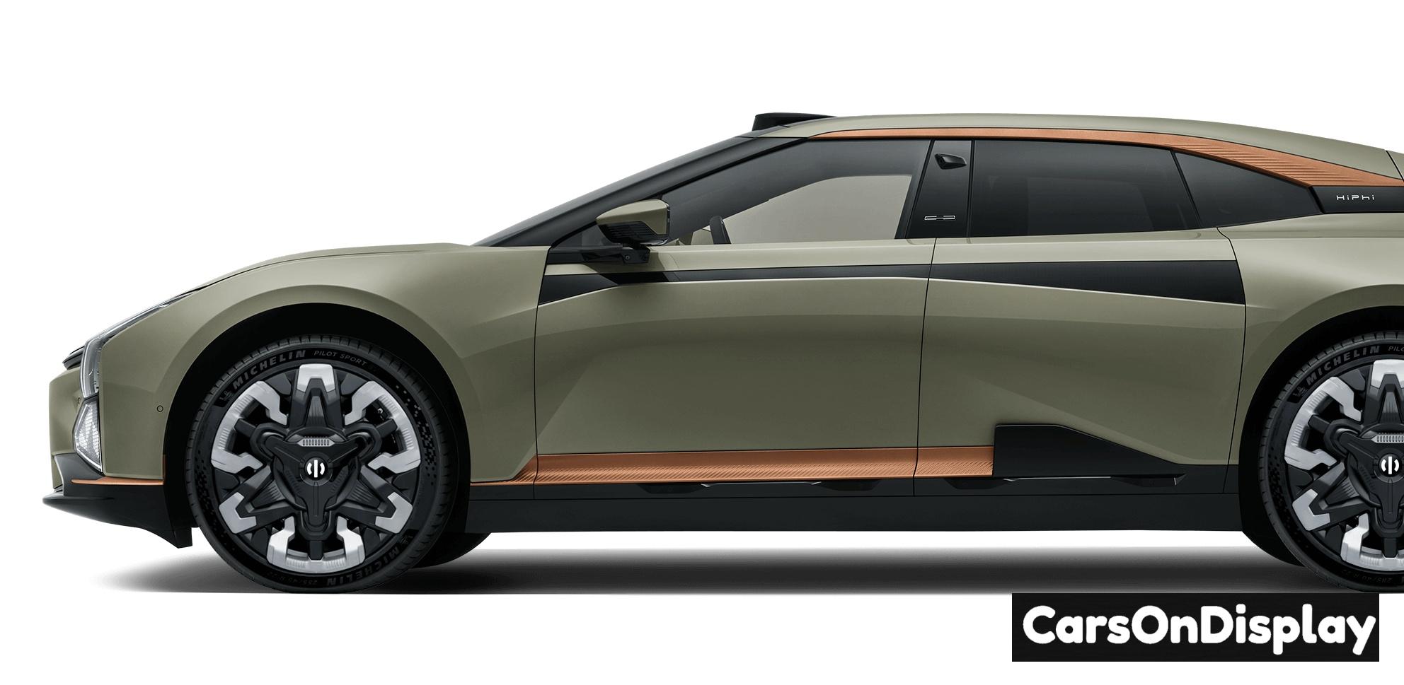 HiPhi Z Khaki Green