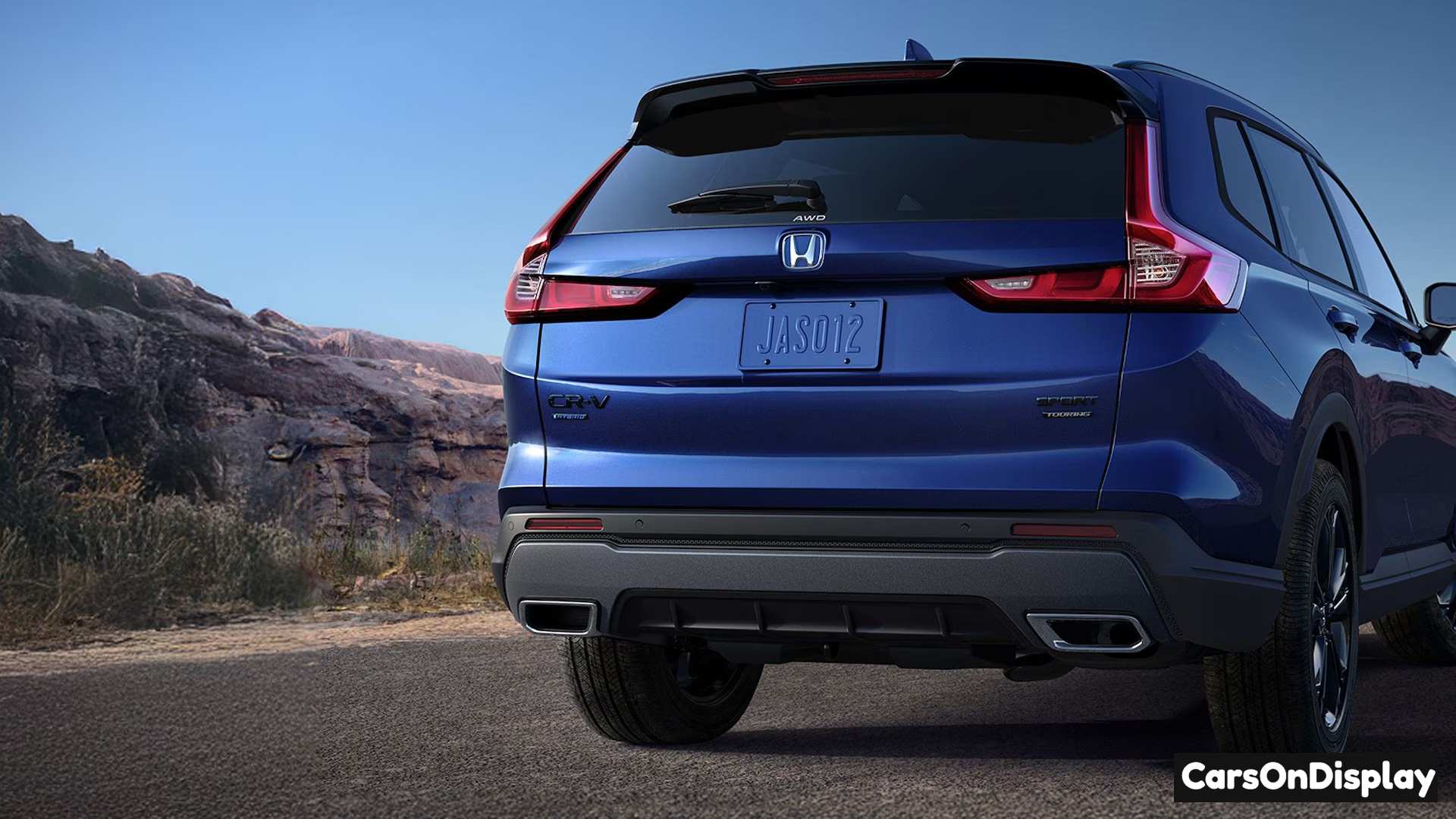 Honda CR-V 2026 Dual chrome Exhaust finisher