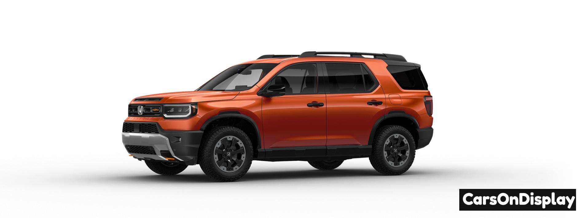 Honda Passport 2026 Sunset Orange