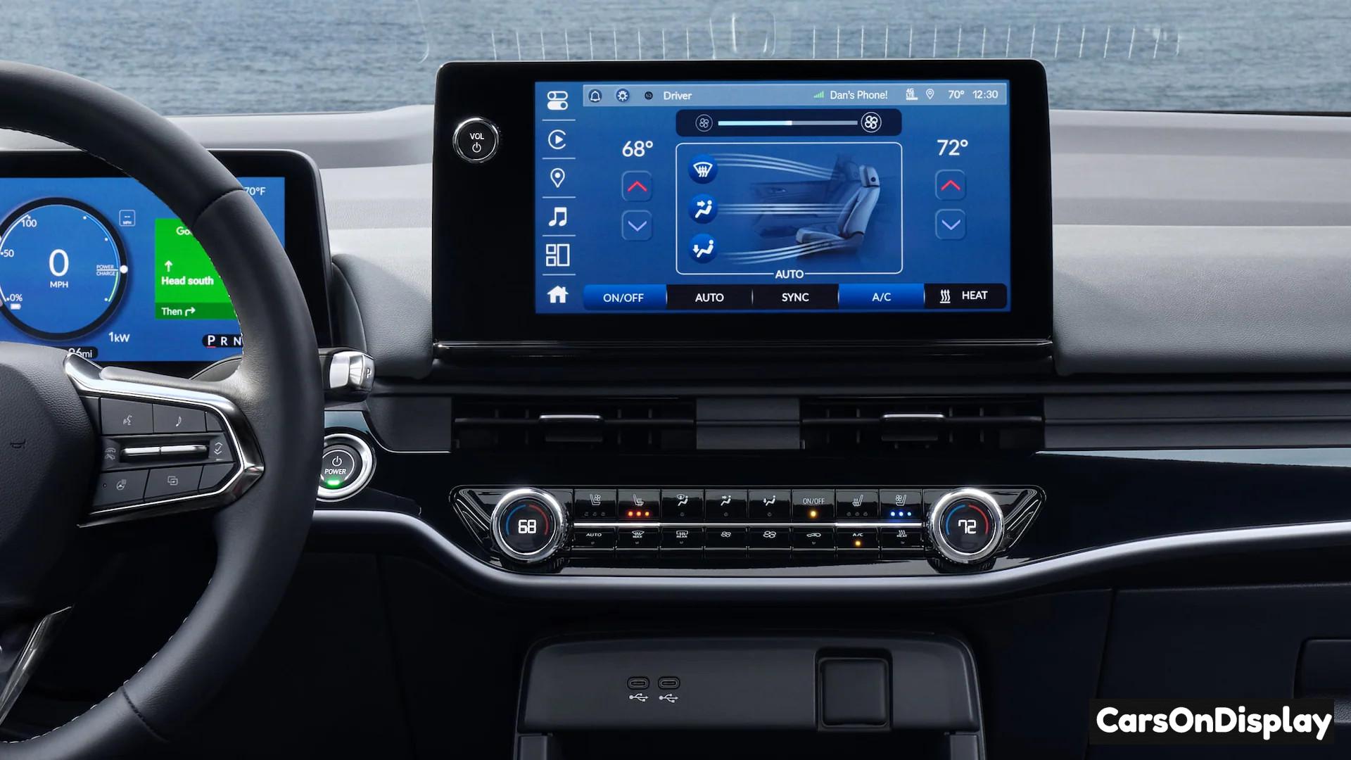 Honda Prologue 2024 Dual Zone Climate Control