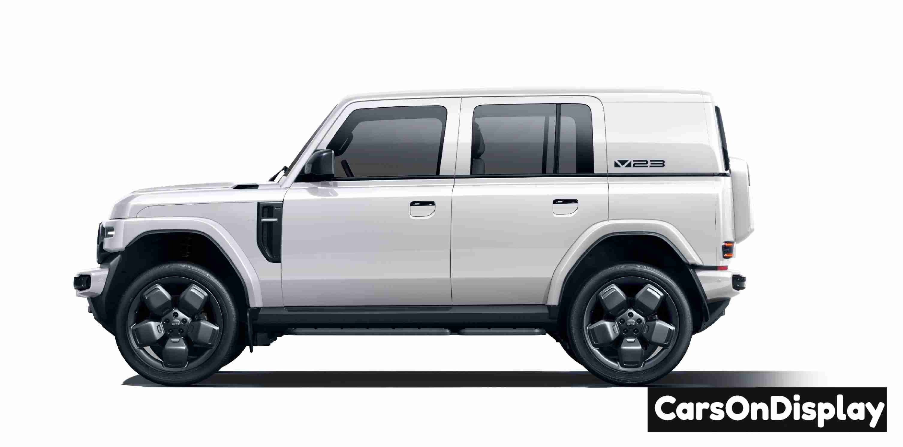 iCaur V23 Khaki White