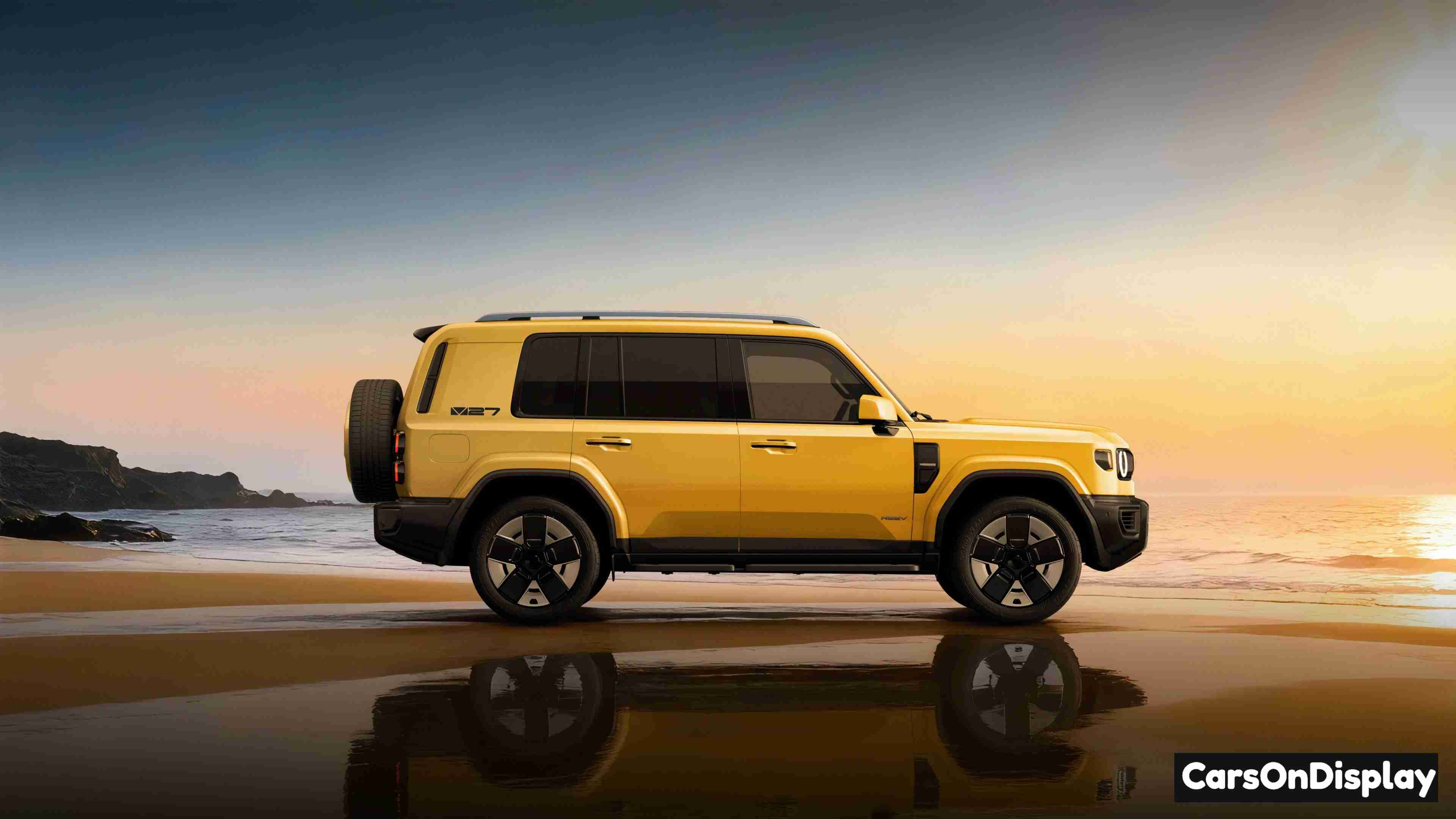 iCaur V27 Auric Gold Yellow