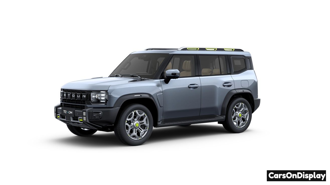 Jetour T2 i-DM PHEV Misty Cyan