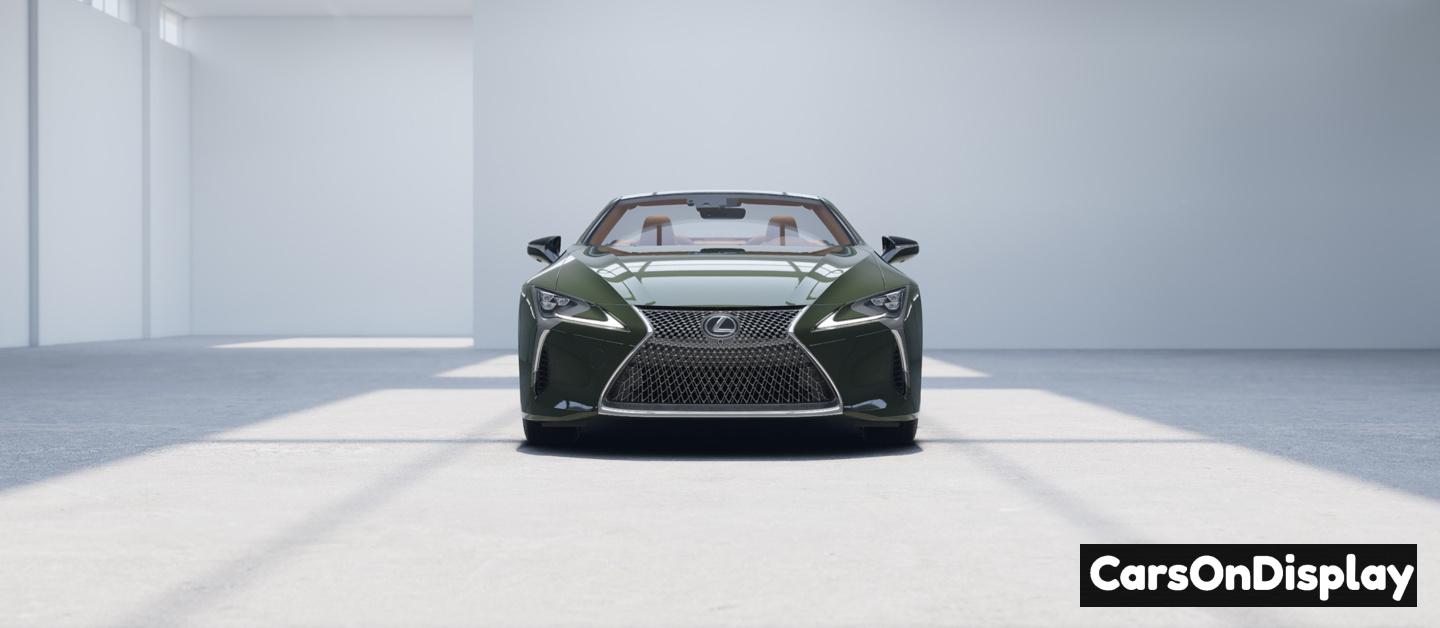 Lexus LC Convertible 2026 Nori Green Pearl