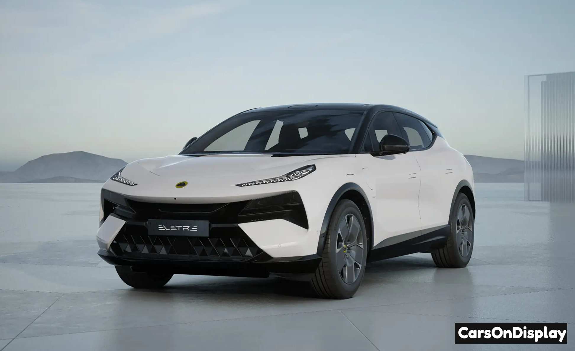 Lotus Eletre electric hyper SUV with aerodynamic design and high speed capability