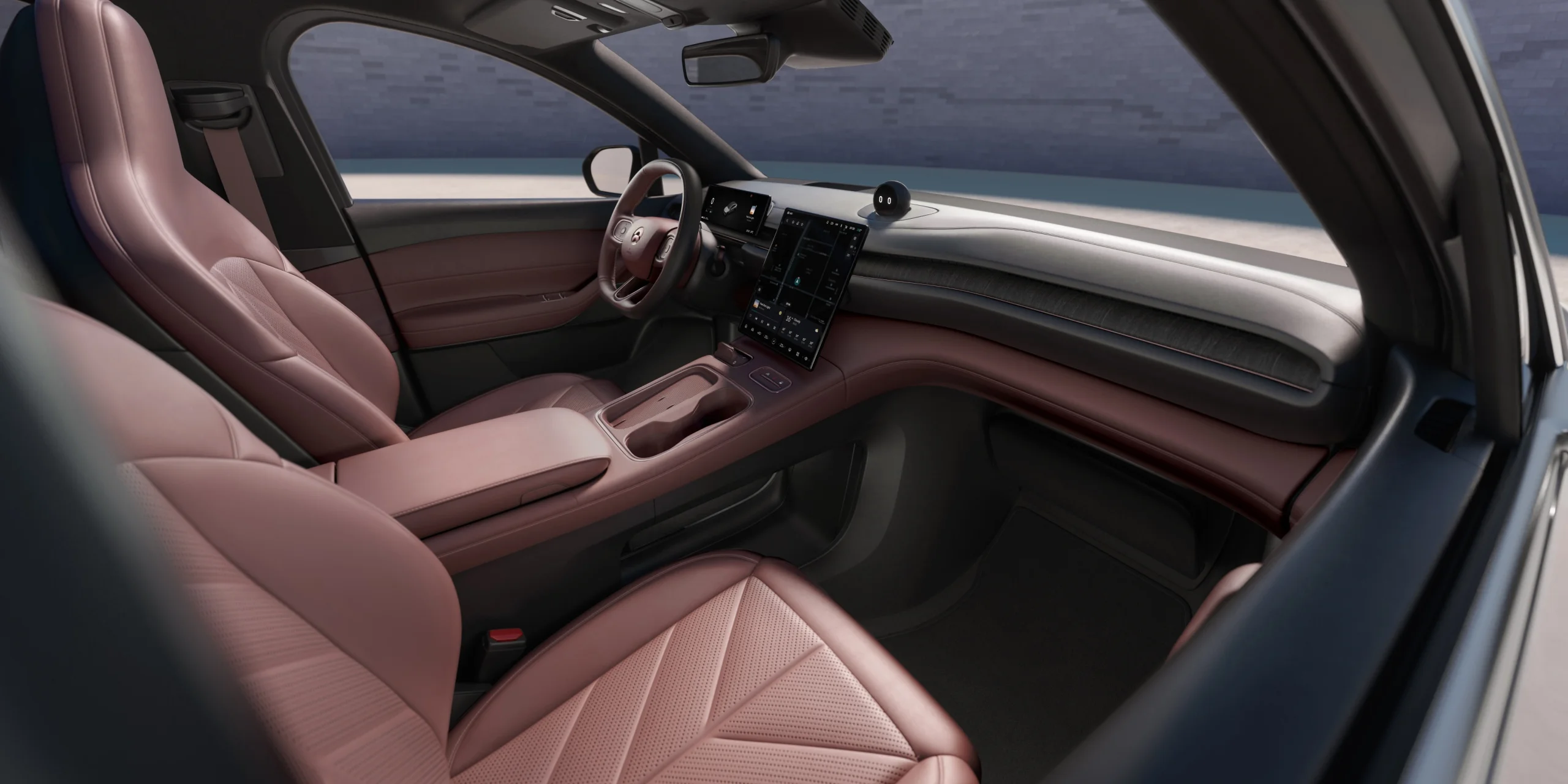 Nio EC6 Red Loam Interior