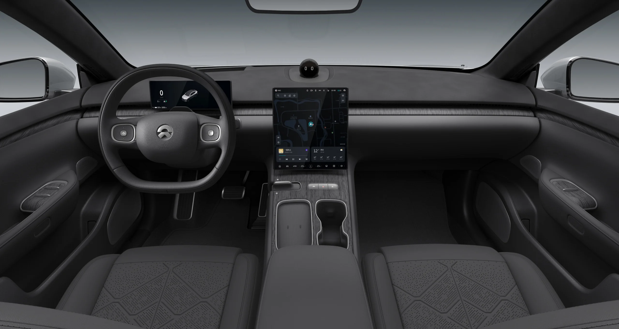 Nio ET7 Storm Gray Interior