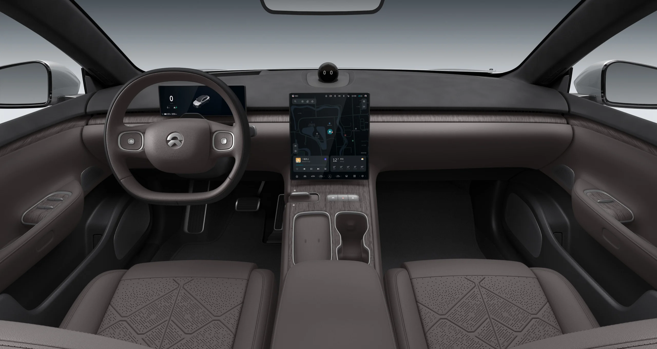 Nio ET7 Pamir Brown Interior