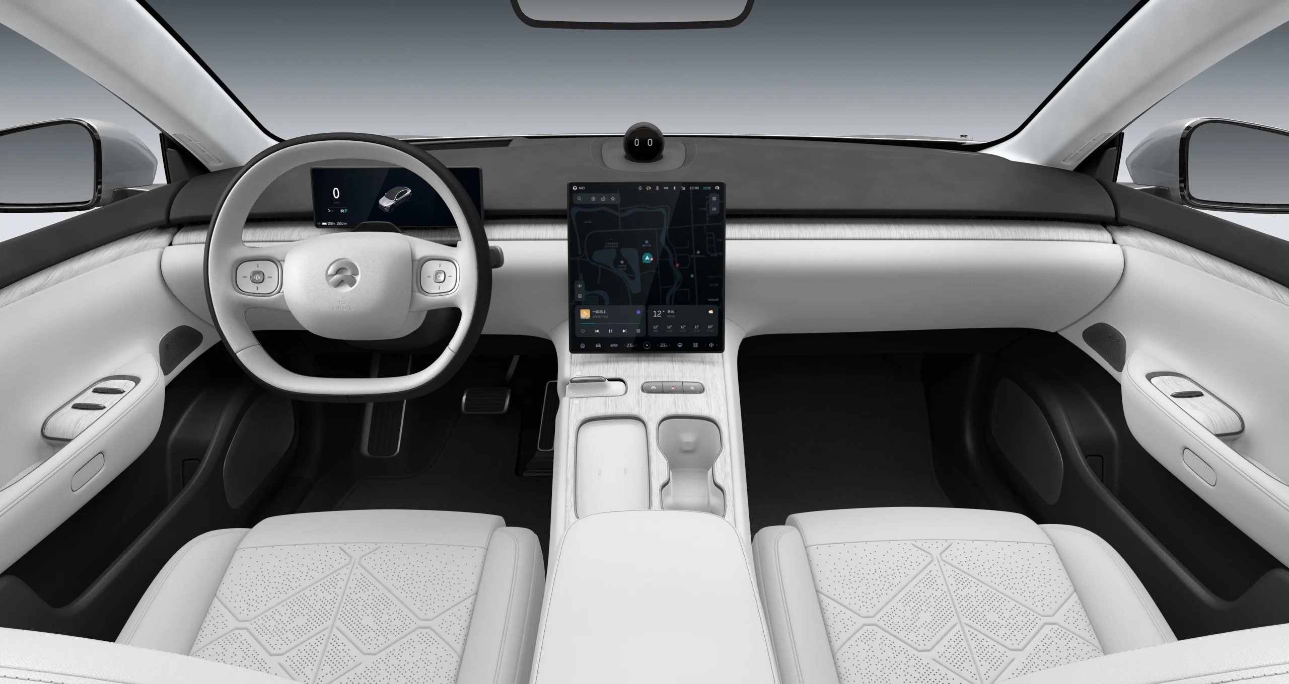 Nio ET7 Edelweiss White