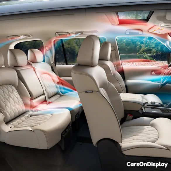 Nissan Armada 2024 Tri-Zone Automatic Temperature Control system