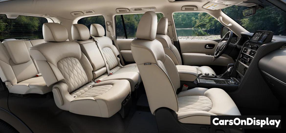 Nissan Armada 2024 Second Row Bench Seating