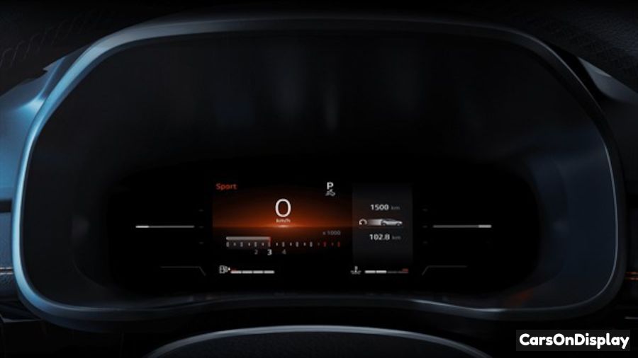 Renault Kardian 7” digital speedometer