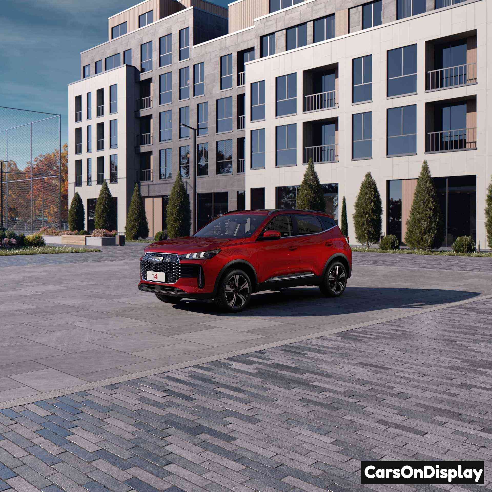 TENET T4 Fiery red