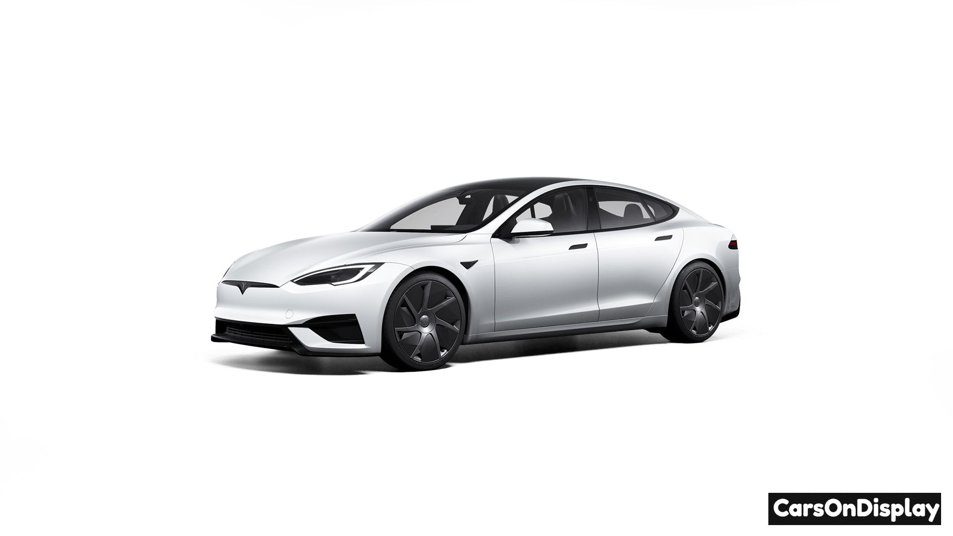 Tesla Model S Plaid Pearl White Multi-Coat
