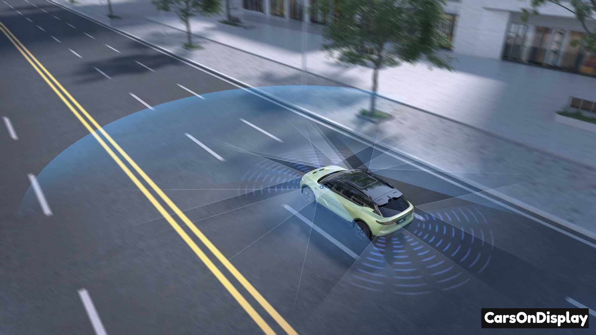 Voyah Courage - Advanced Camera Technology and Radar Systems for Optimal Safety