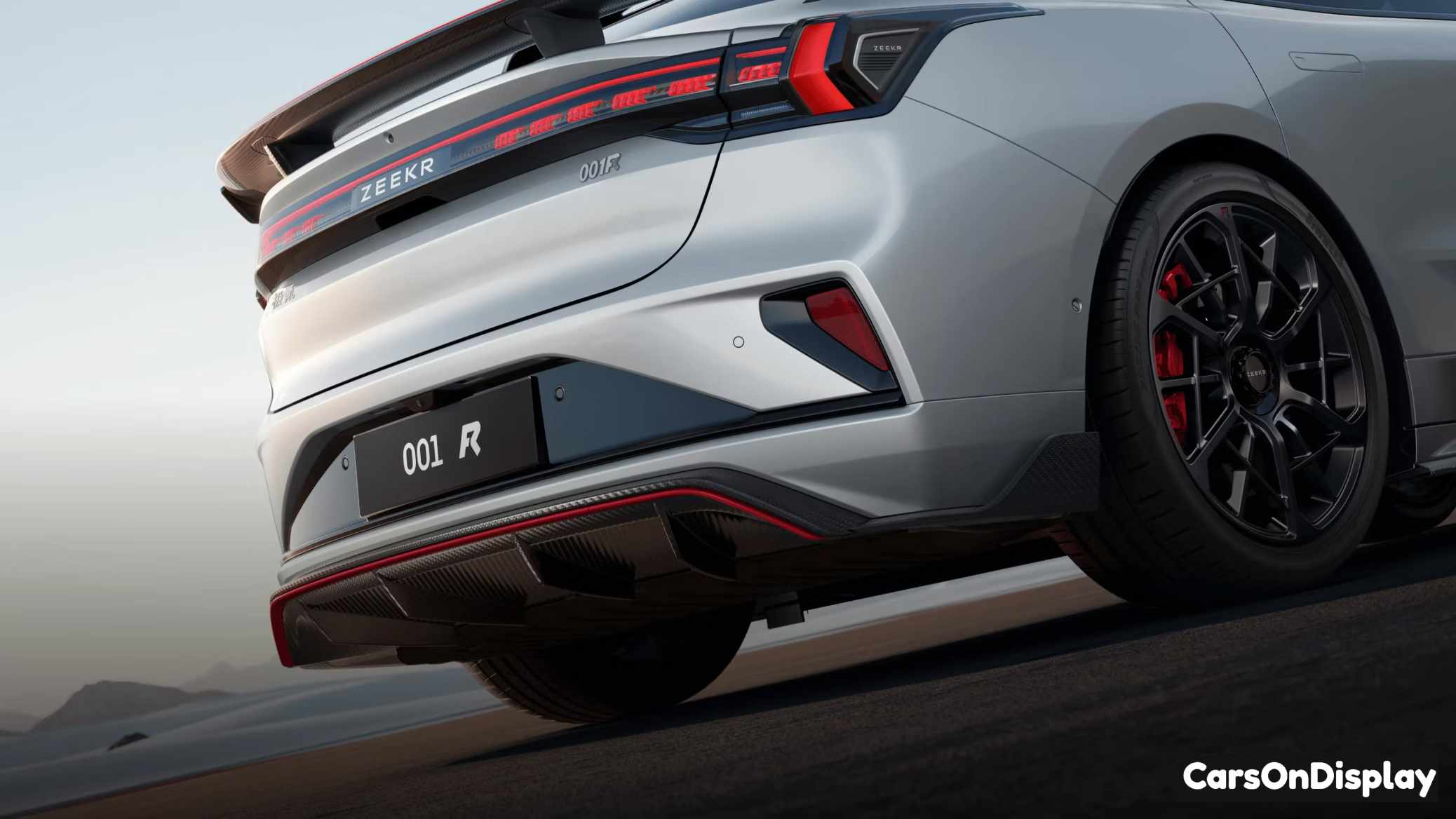 Zeekr 001 FR Carbon Fiber Rear Diffuser