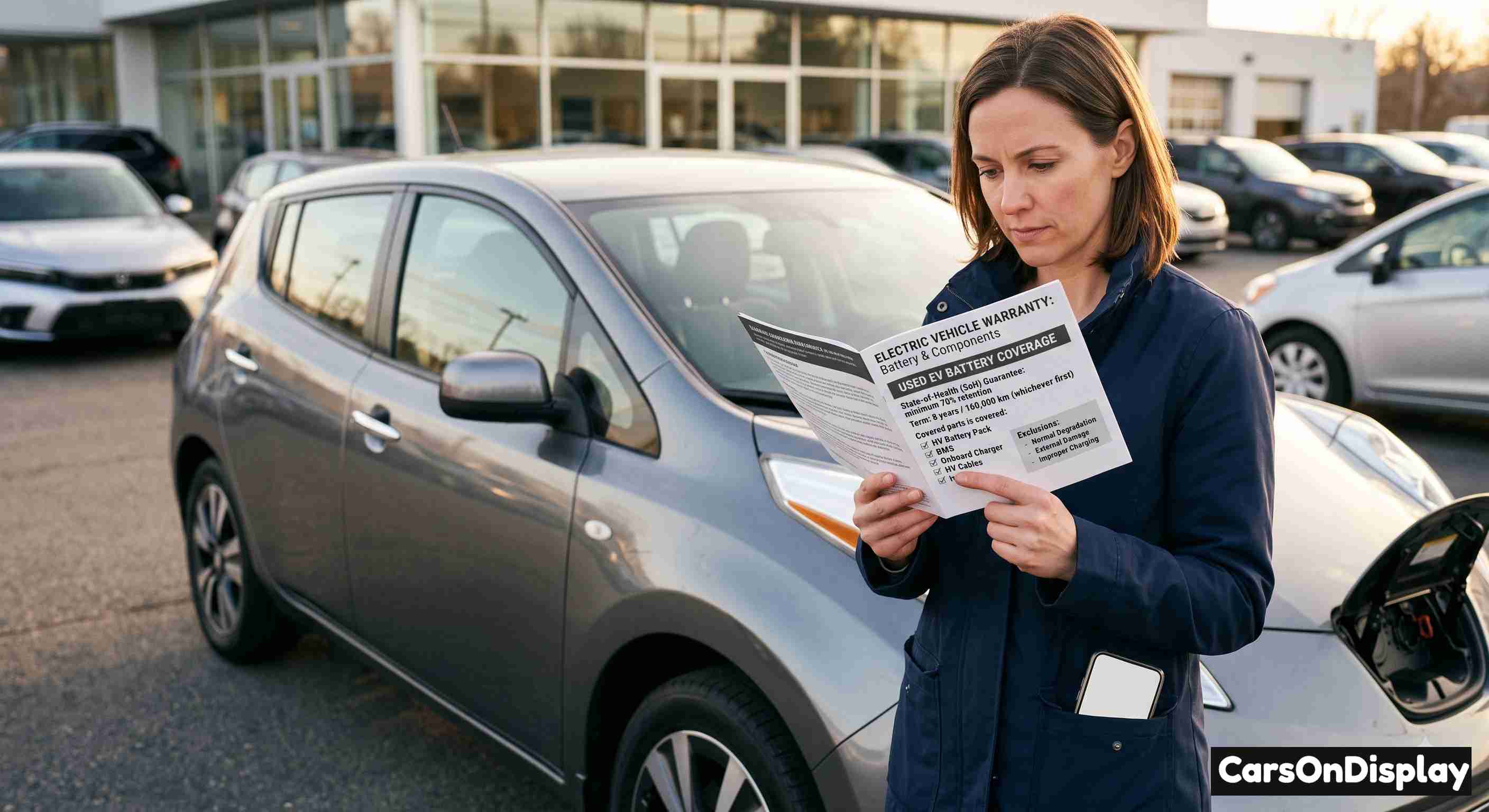 Reviewing used EV battery warranty coverage