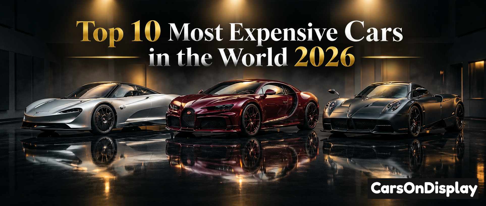 Top 10 Most Expensive Cars 2026