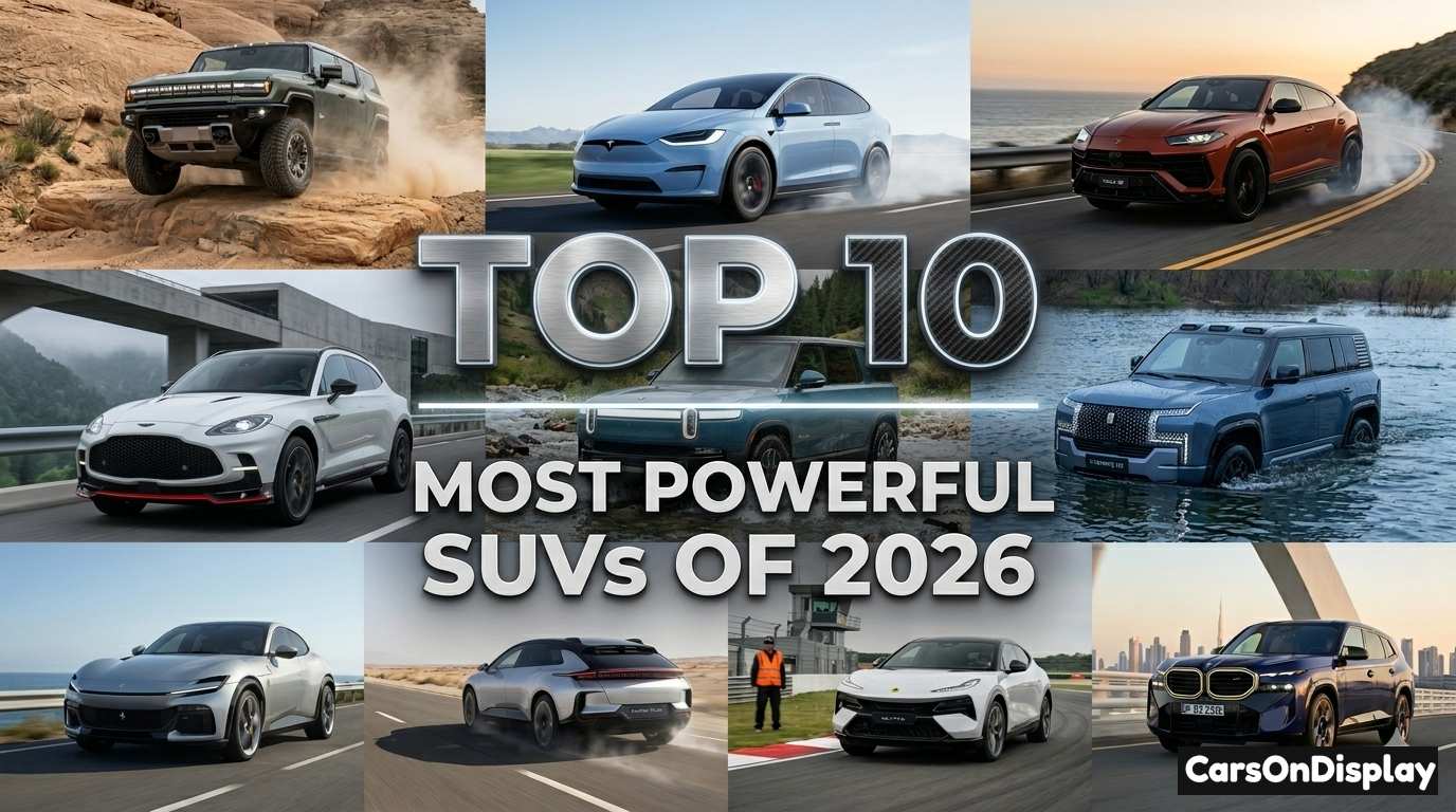 Top 10 Most Powerful SUVs Of 2026