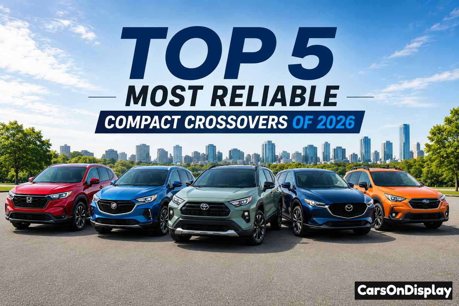 Top 5 Most Reliable Compact Crossovers Of 2026